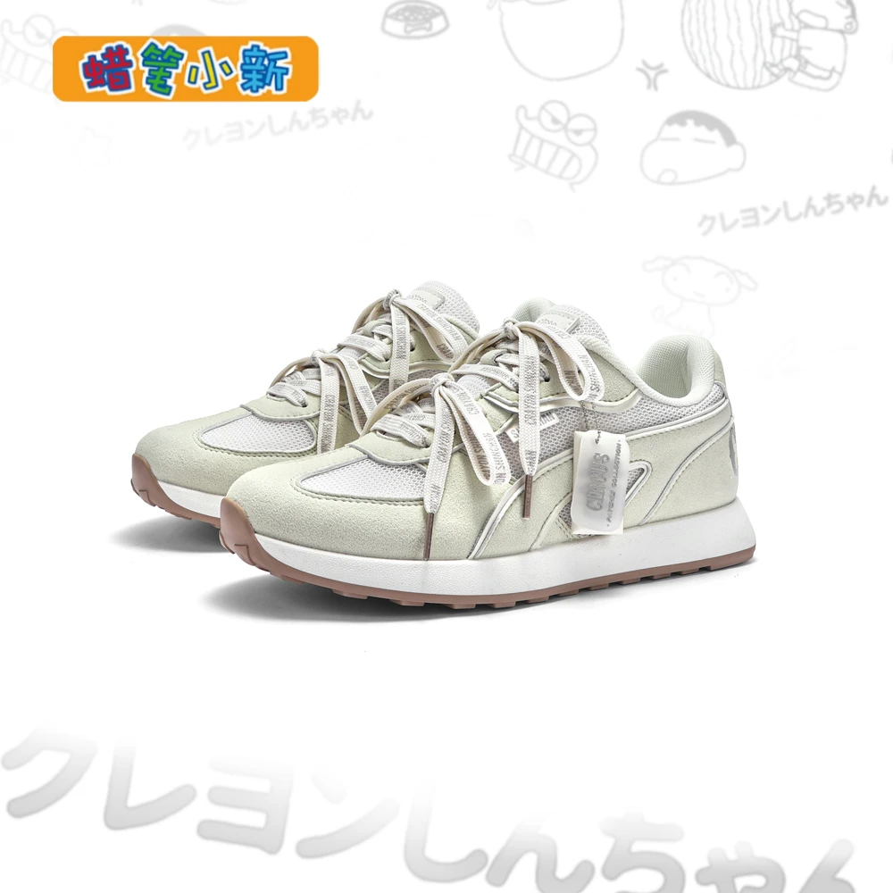 蜡笔小新鞋子女款秋季透气休闲鞋2025新款爆款情侣出游百搭阿甘鞋