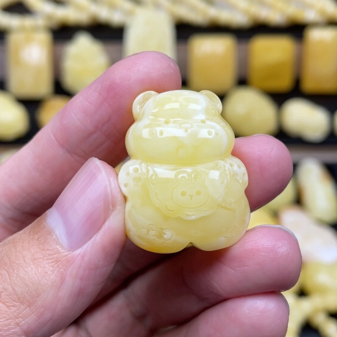 琥珀未镶嵌裸石琥珀蜜蜡