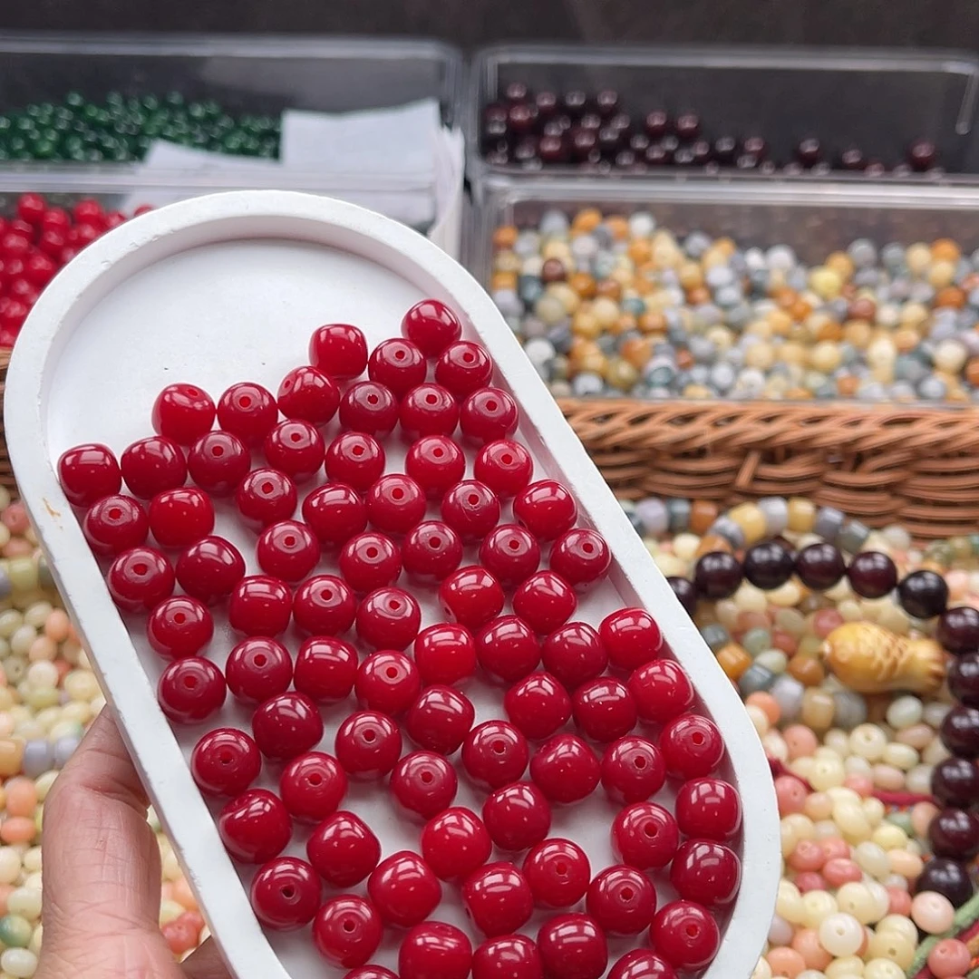 白玉菩提吊坠Q/11mm/100+20颗