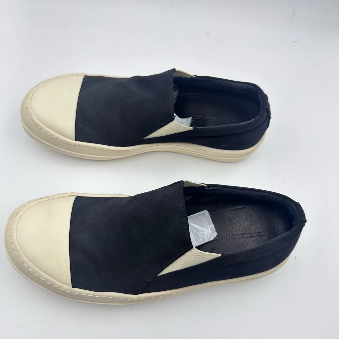 95新 RICKOWENS 41码/rick owens帆布低帮/五盒/95新
