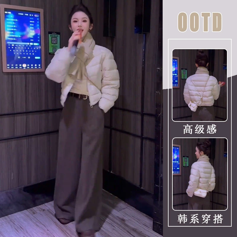 韩版气质短款面包服外套2025秋冬新款冬装保暖棉服爆款棉衣棉袄女