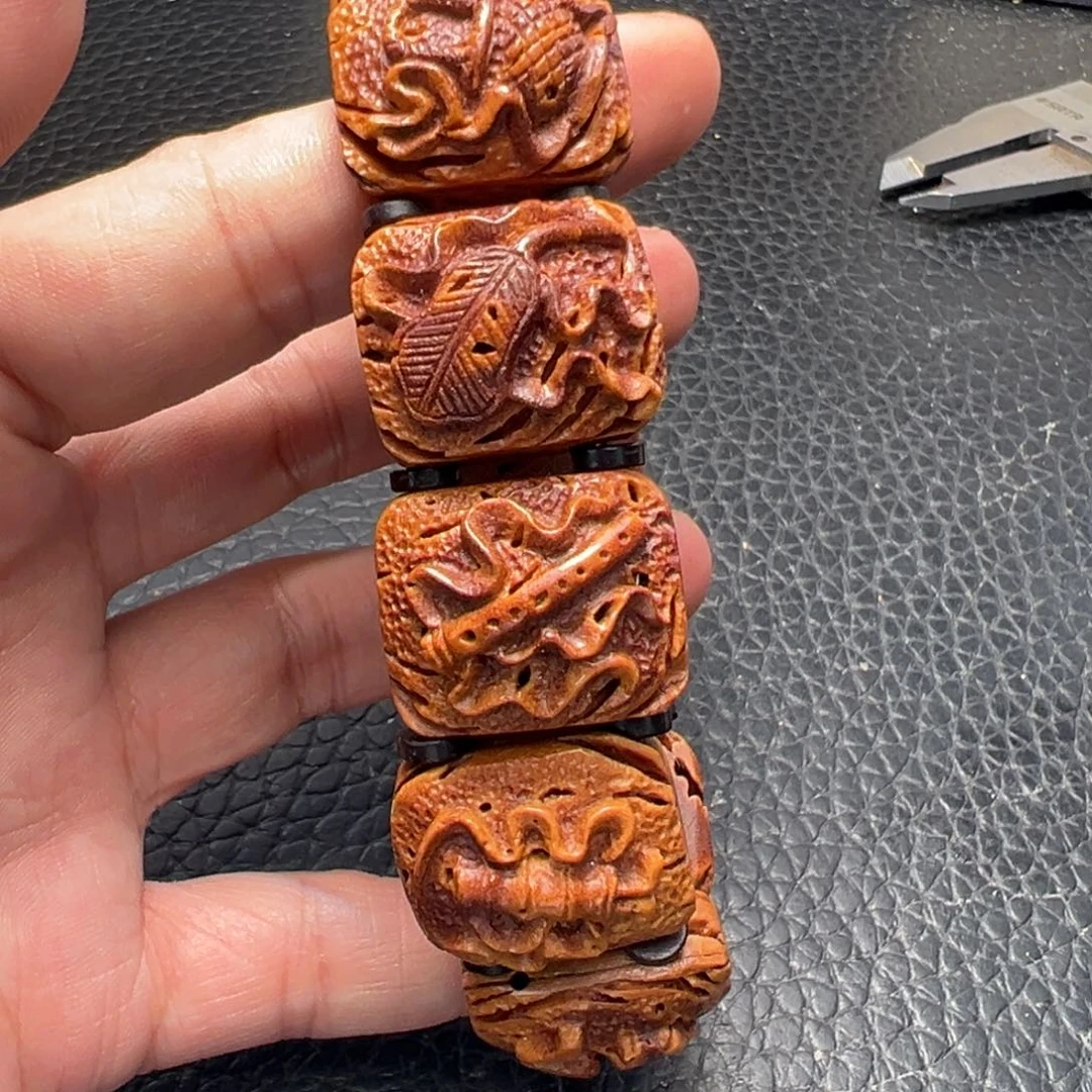 核桃手串/手链暗八仙手牌