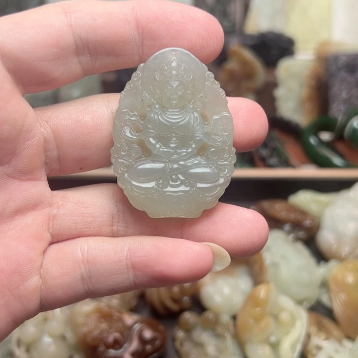 未镶嵌和田玉挂件