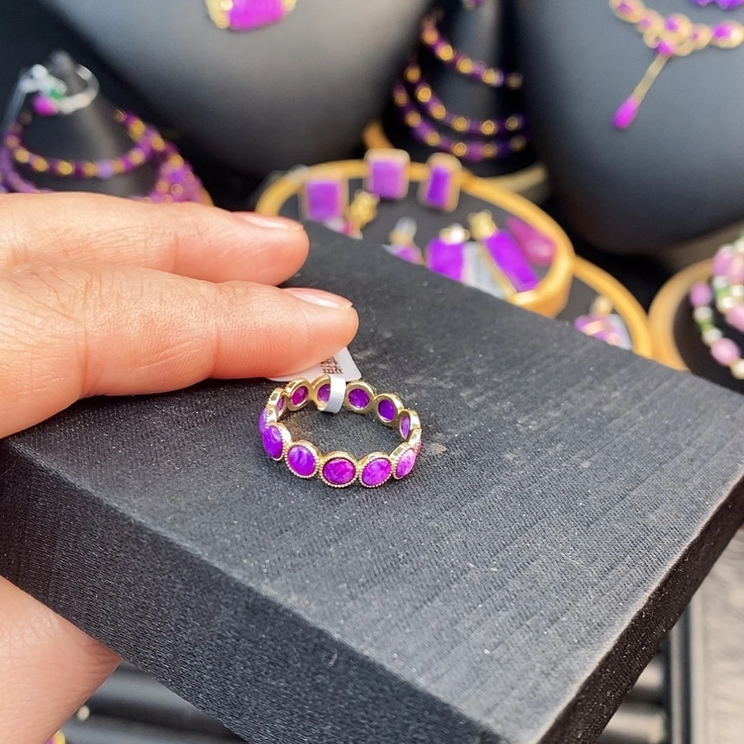 苏纪石（舒俱来）18K金镶嵌指环