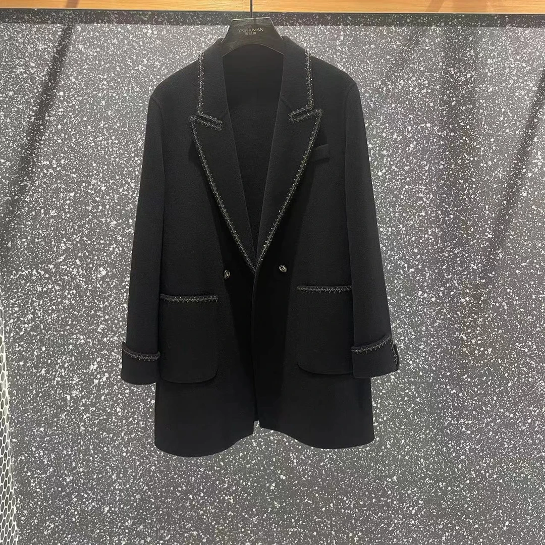 休闲舒适长外套2T10D724