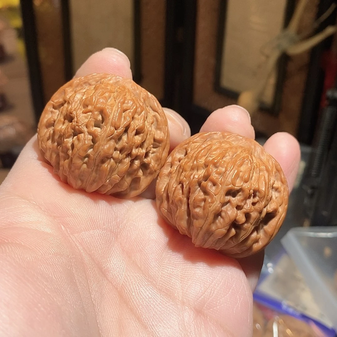 文玩核桃把件40汉高楼全品