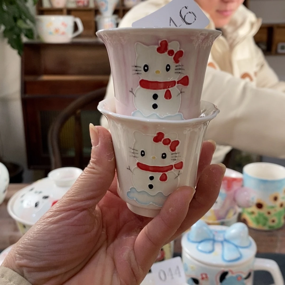 s***n瓷片景德镇釉下彩手绘