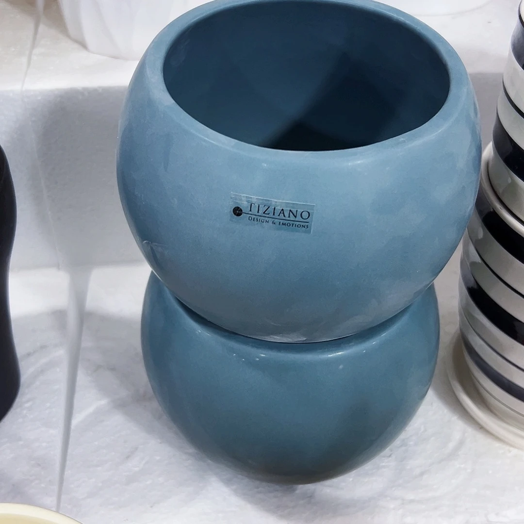 有孔，陶瓷花盆凑单10米包邮