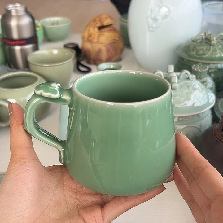 小米茶器龙泉青瓷