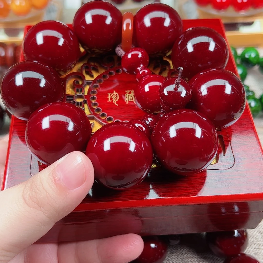 松木（琥珀木）手串/手链涛**旧高透3.0