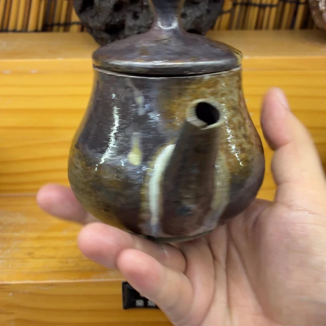 陶园柴烧精品高货585瑕