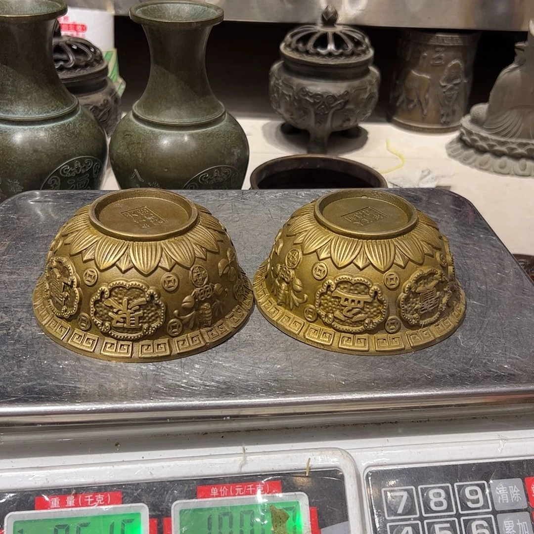 微瑕疵黄铜摆件工艺品