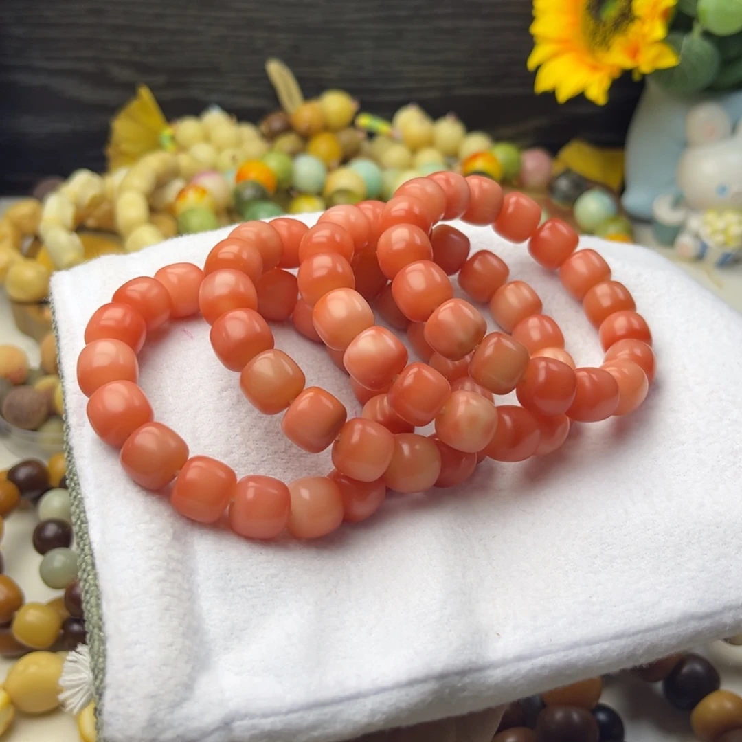 菩提根/象牙果吊坠正桶干磨一串13mm