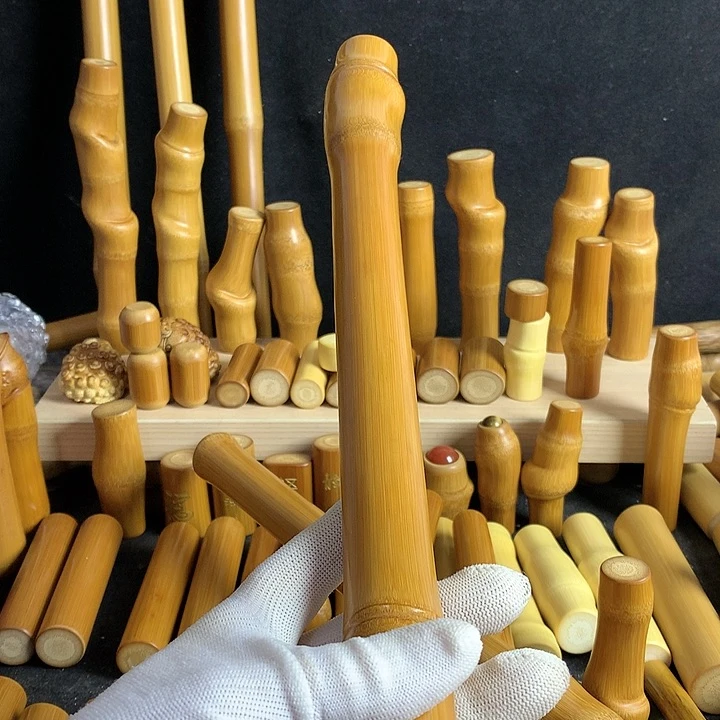 【闪购商品】C*L实心玉竹红皮圆手持