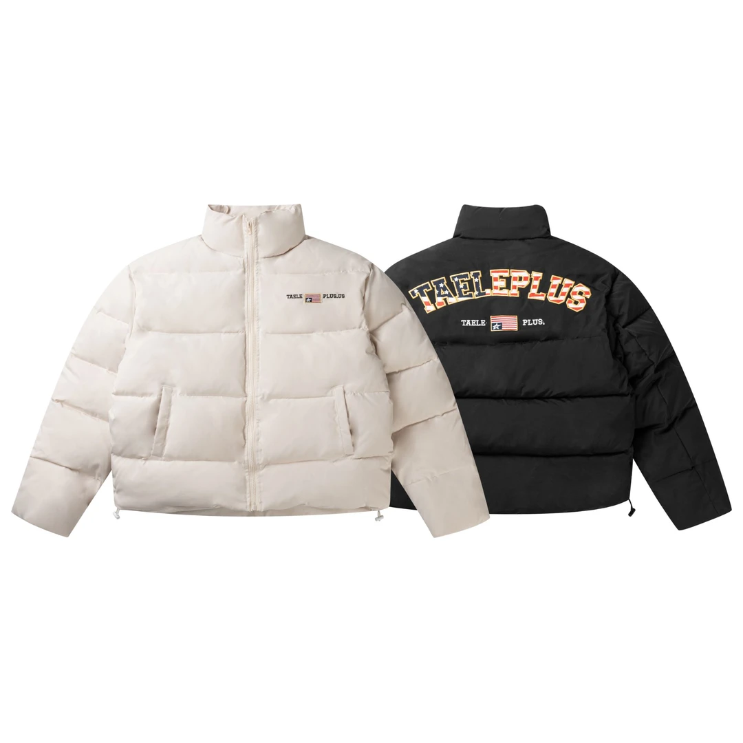 【年底大清清 NO退】立领棉服美式高街加厚保暖BF棉袄棉服情侣TP066