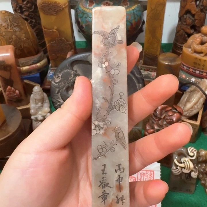 石材入*龙手工艺品