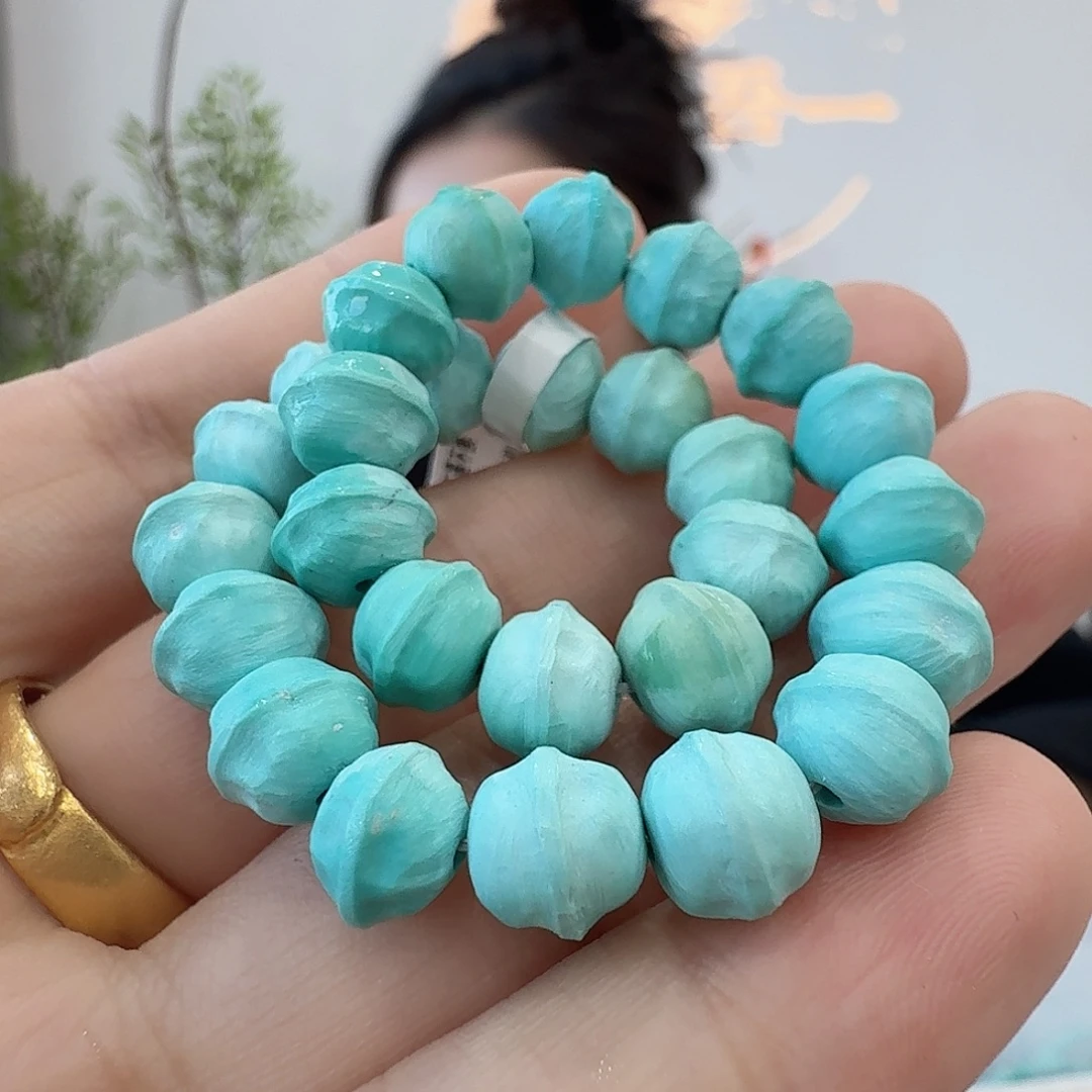 绿松石未镶嵌珠宝半成品