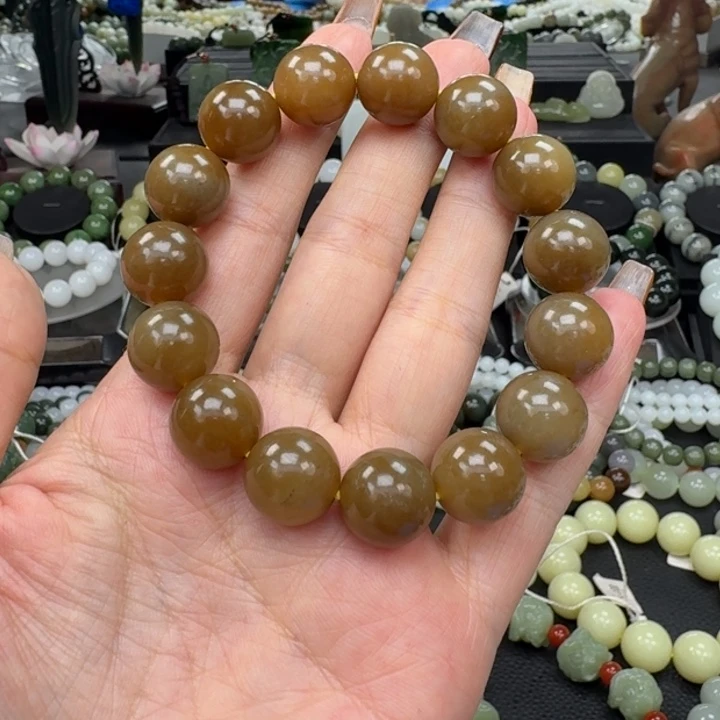 天****和田玉未镶嵌手链