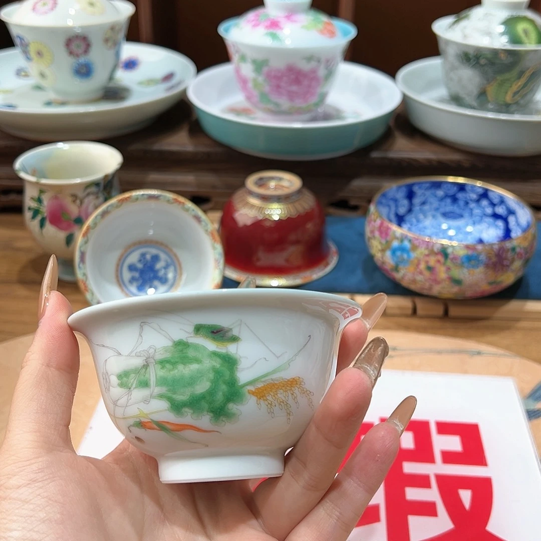 微瑕微瑕景德镇陶瓷绿