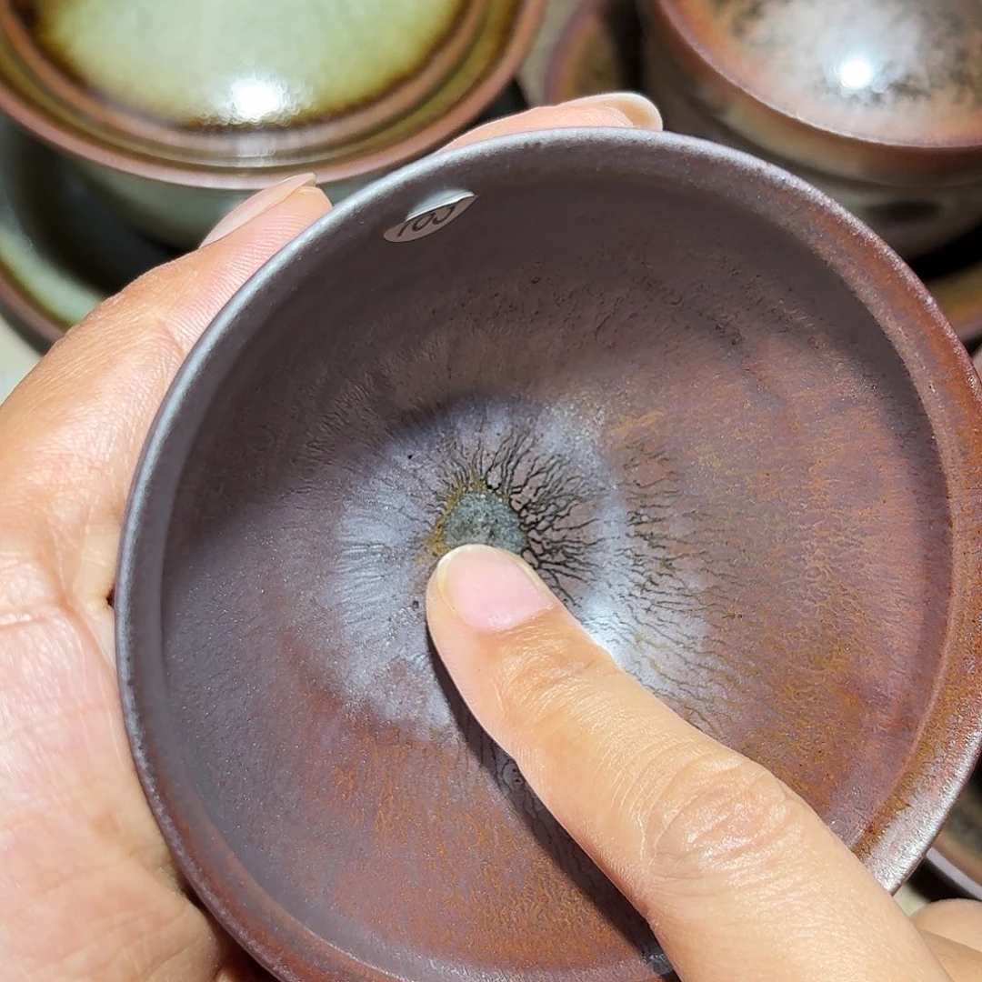 茶盏孔义兴龙窑建盏163微瑕