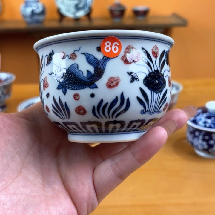 杯子景德镇手绘哈哈哈哈