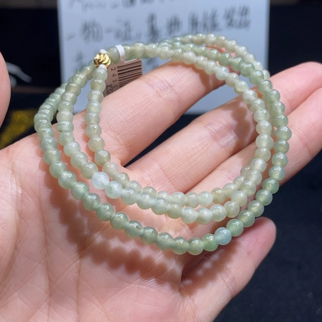 翡翠未镶嵌手链翡翠