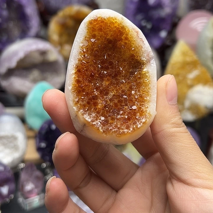 水晶未镶嵌珠宝半成品