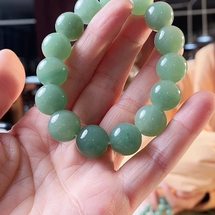 密玉（石英质玉）手链未镶嵌