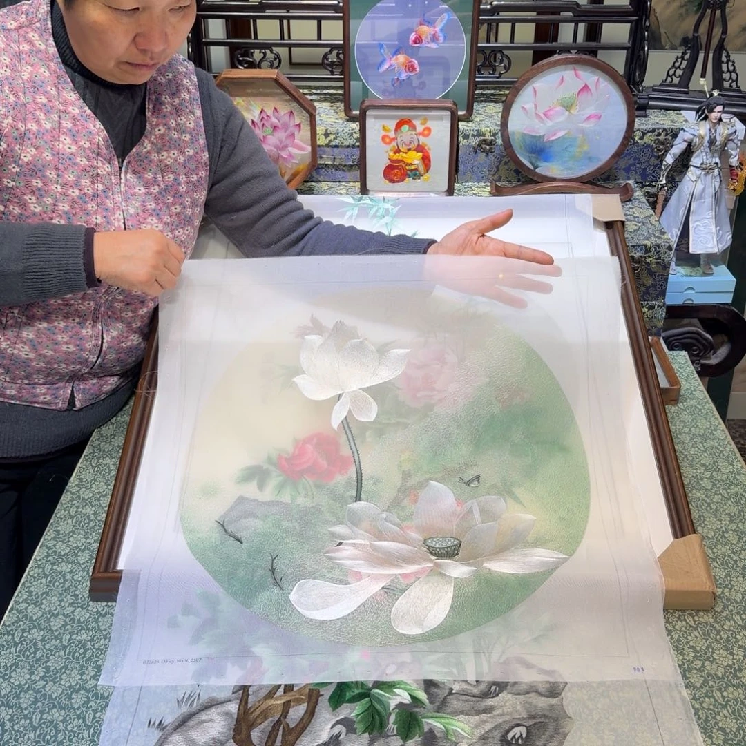 刺绣手工苏绣工艺精品