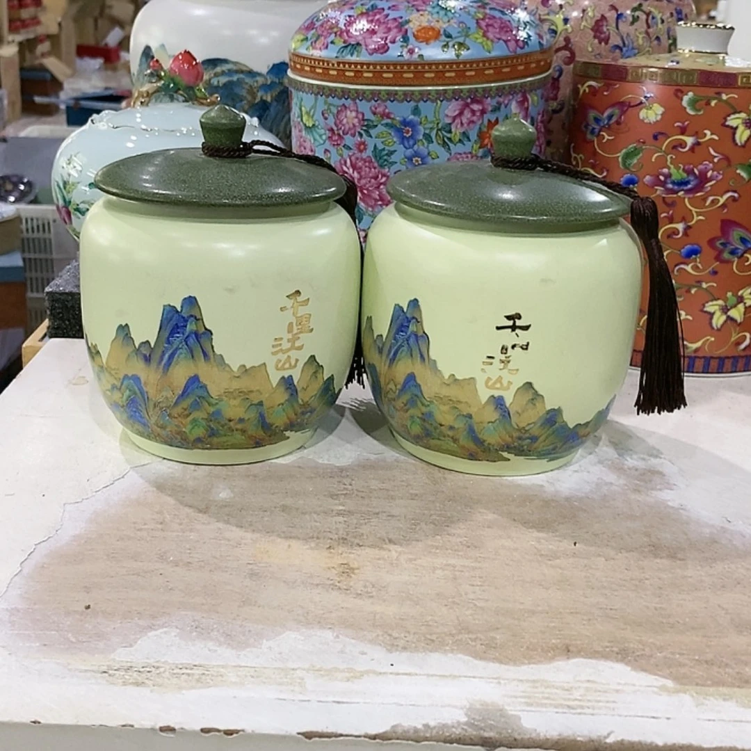 【闪购商品】罐茶叶罐陶瓷茶叶罐