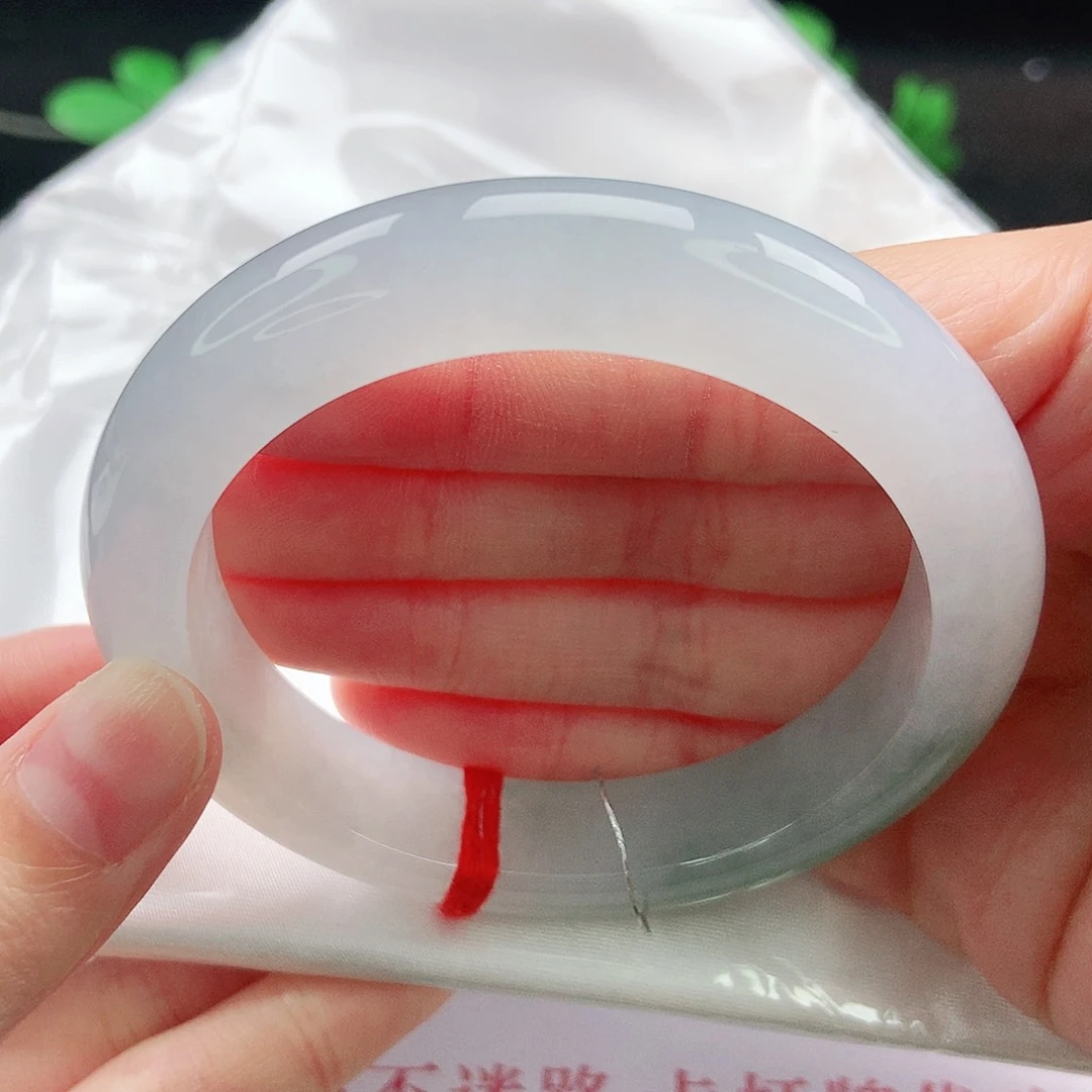 未镶嵌手镯翡翠55圈