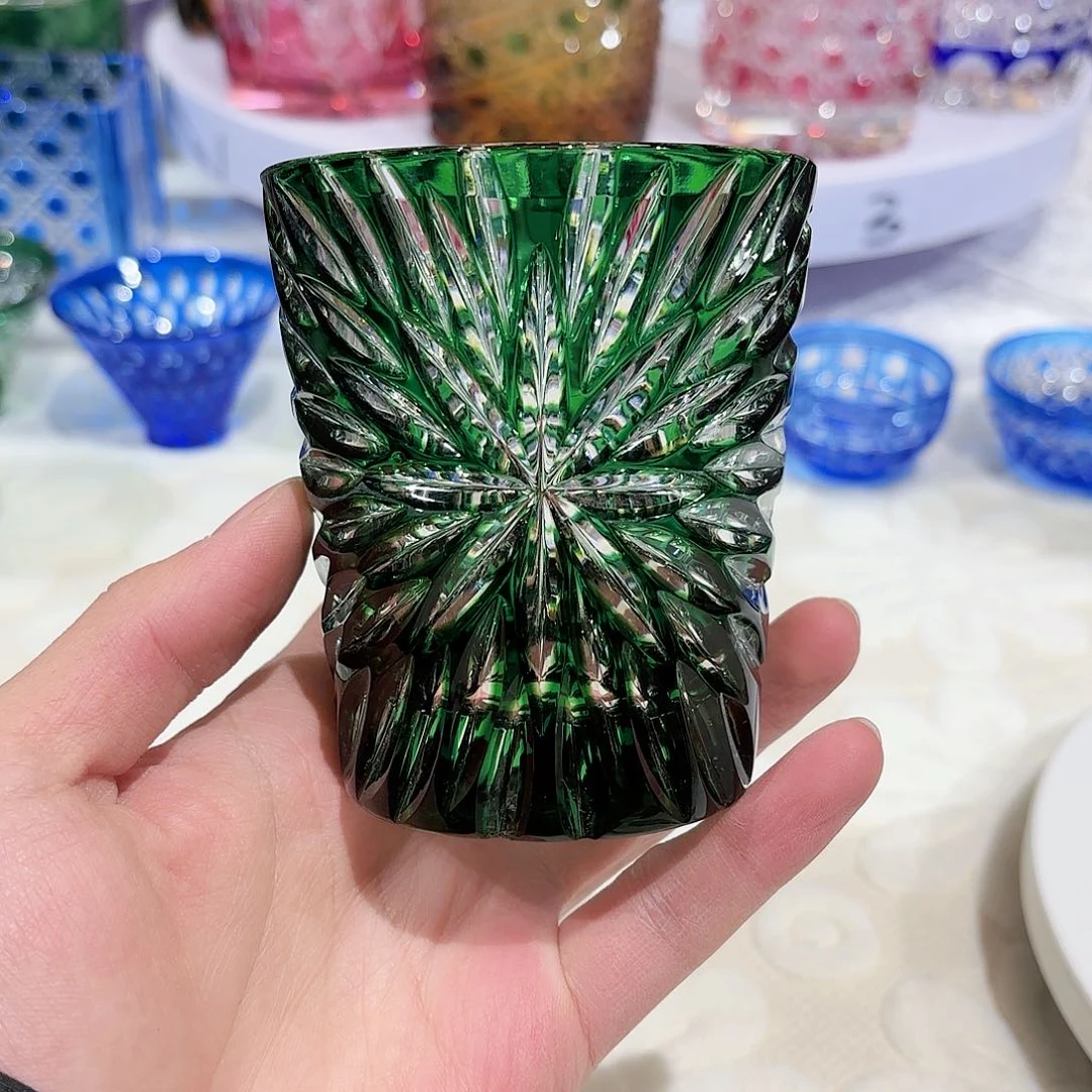牛****妈水晶杯水晶花瓶果盘通宝工艺品
