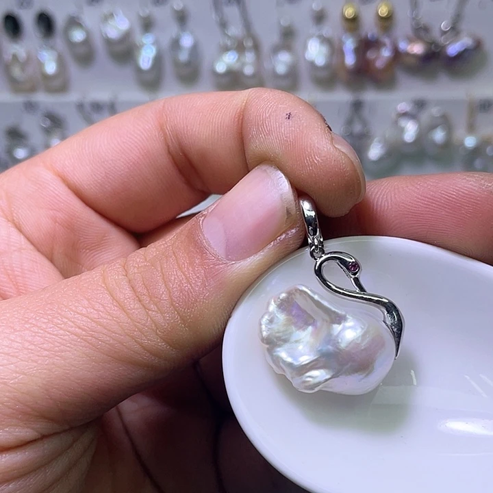 颈饰淡水珍珠未镶嵌13