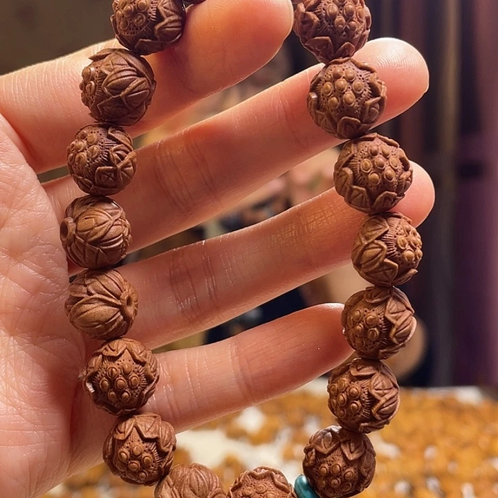 手串/手链橄榄核龙纹桃核