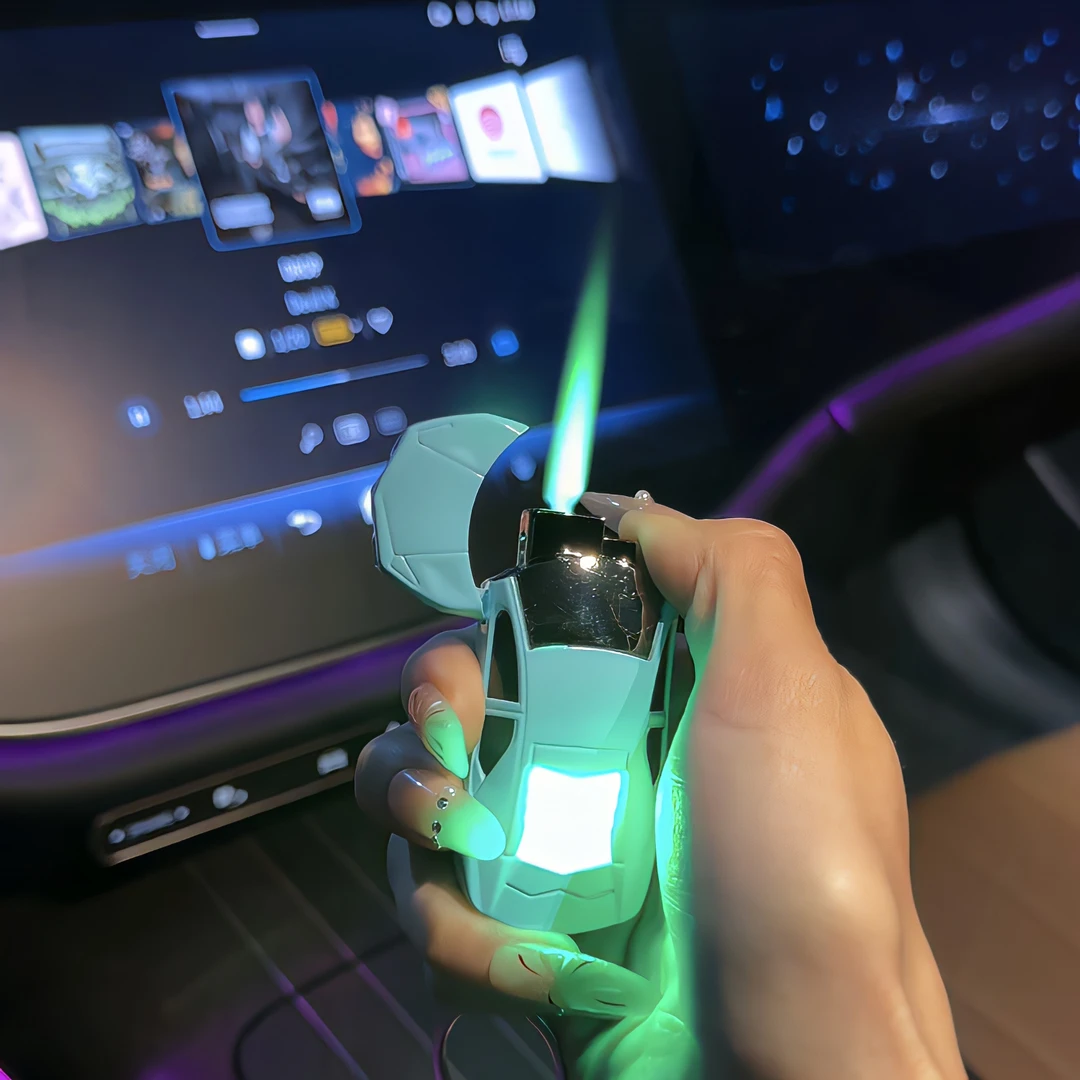 su7同款海湾蓝打火机炫酷解压高颜值创意防风情人节男友礼物