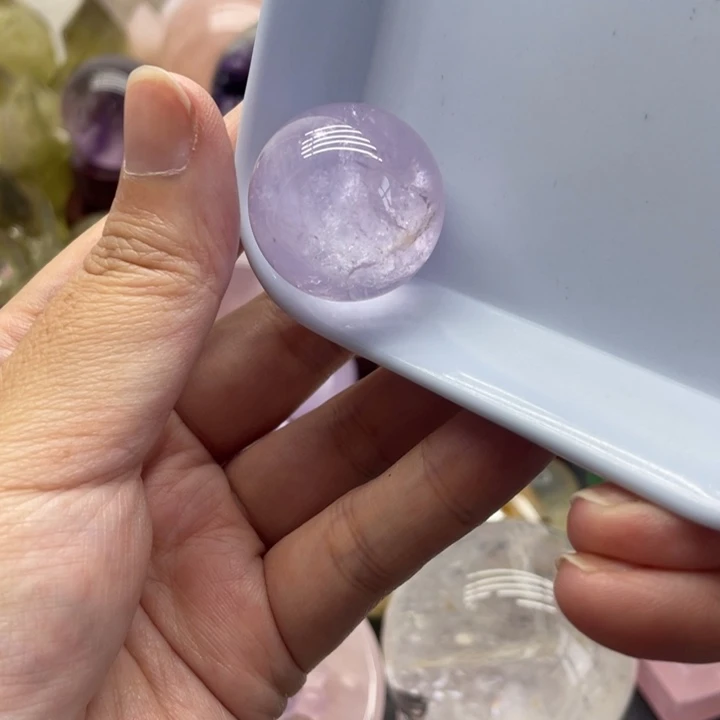 未镶嵌珠宝半成品水晶35号27mm