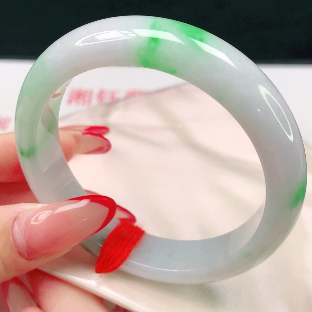 翡翠未镶嵌手镯天然翡翠1345