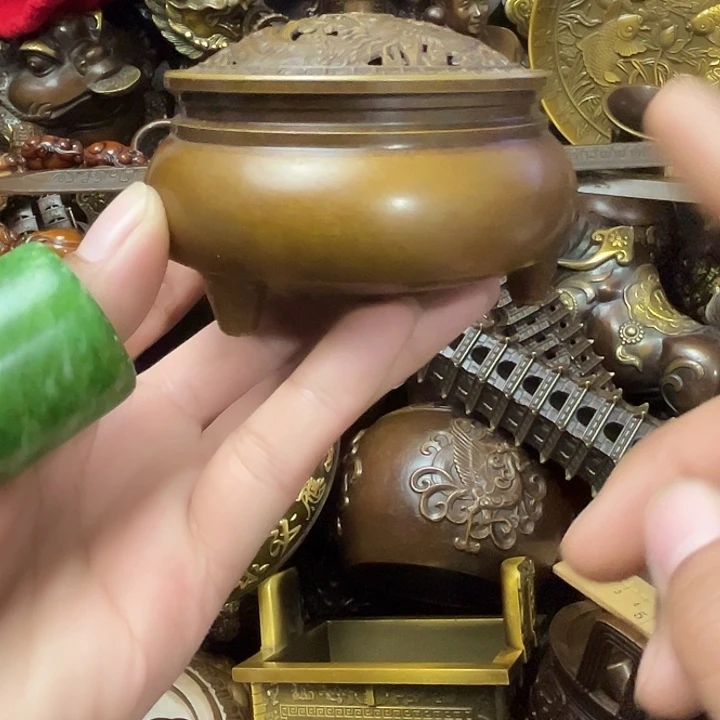 顺顺利利，铜器摆件