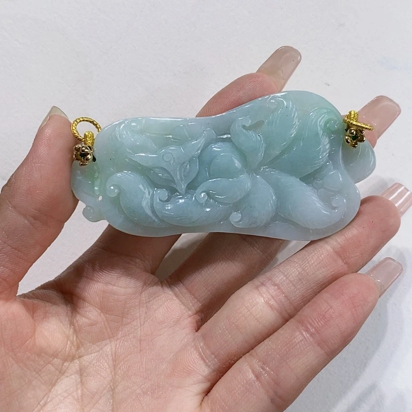 【闪购商品】翡翠未镶嵌颈饰