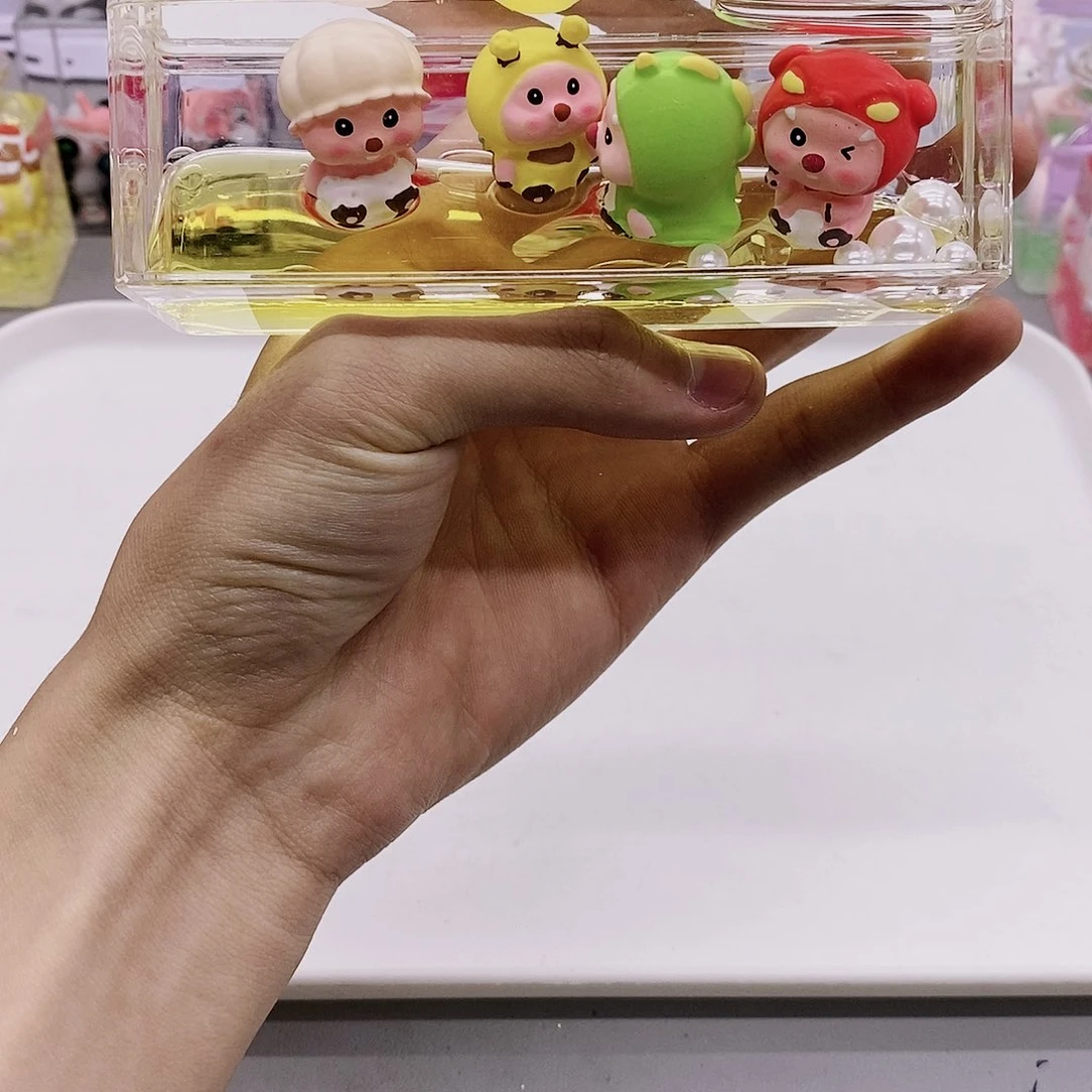 有机玻璃长条流沙瓶