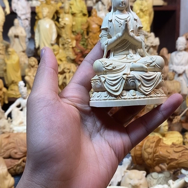 黄杨木黄杨木瑕疵观音