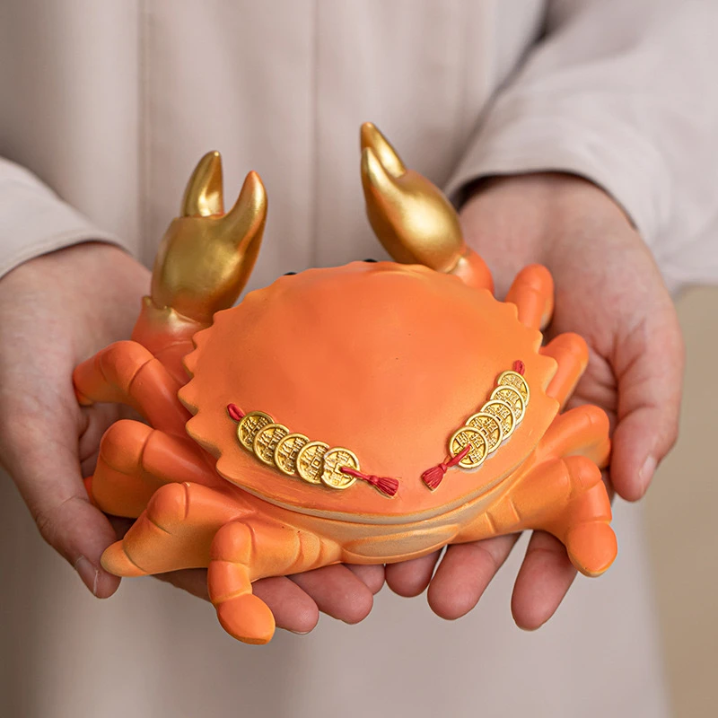 F55-螃蟹烟灰缸摆件（98）是