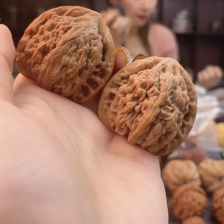 把件文玩核桃虎头王42