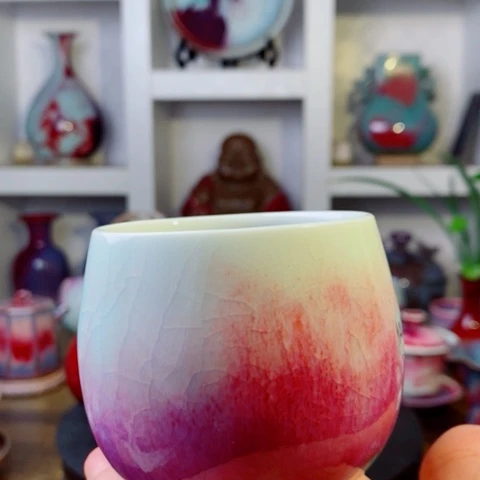 瓷片禹州神后钧瓷原产地~