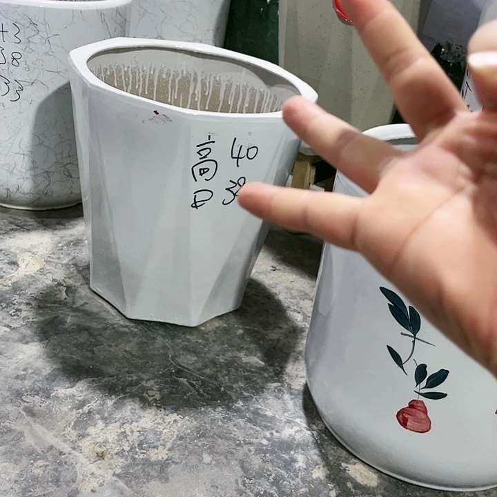 陶瓷花盆包邮包破损