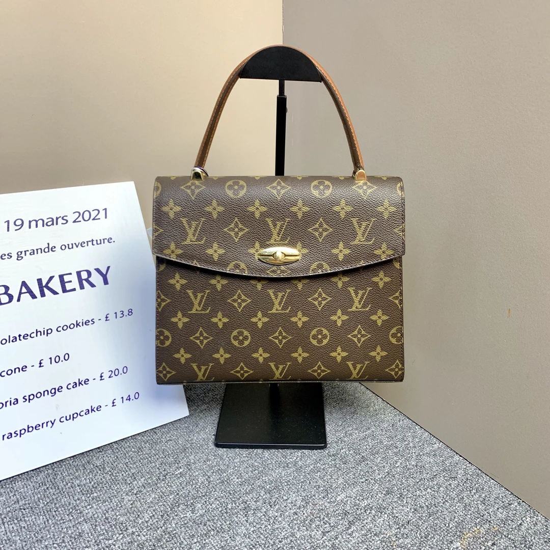 95新 LouisVuitton/路易威登 LV/路易威登kelly邮差单肩手提包
