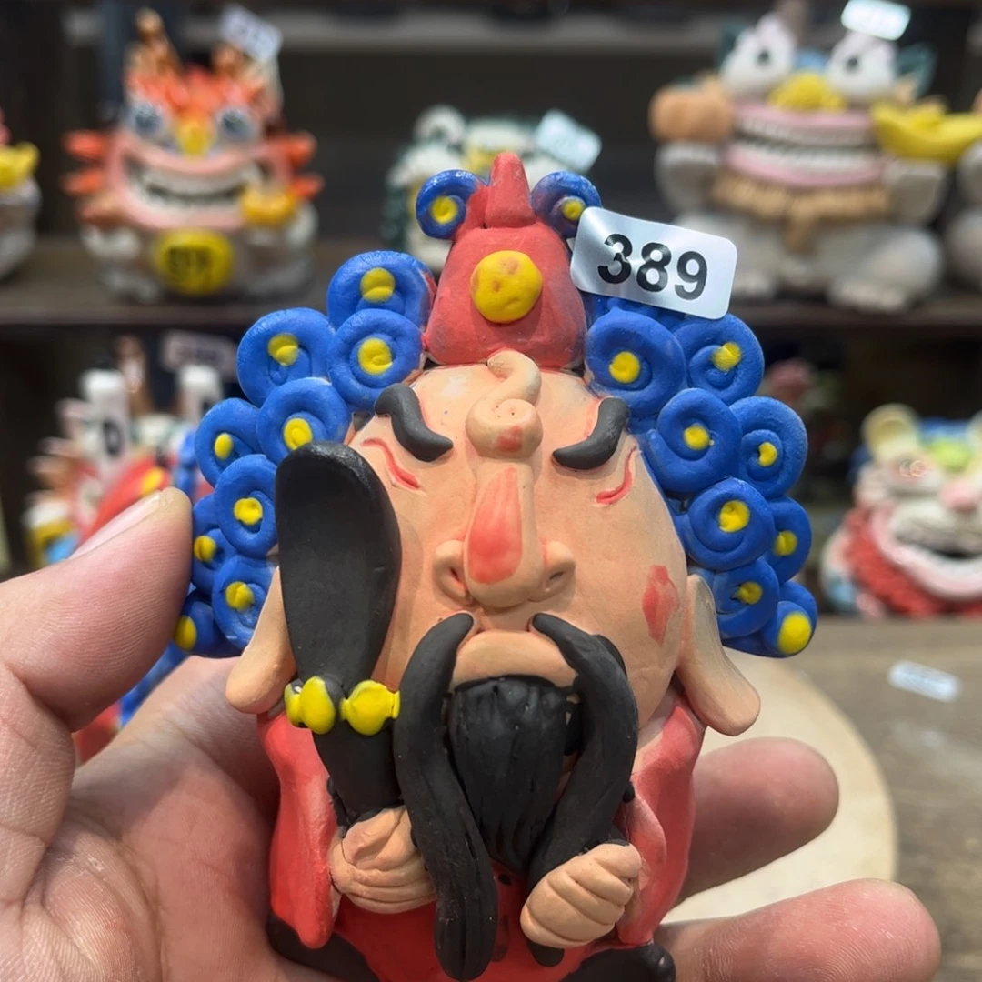 陶瓷纯手工抽象陶瓷摆件389