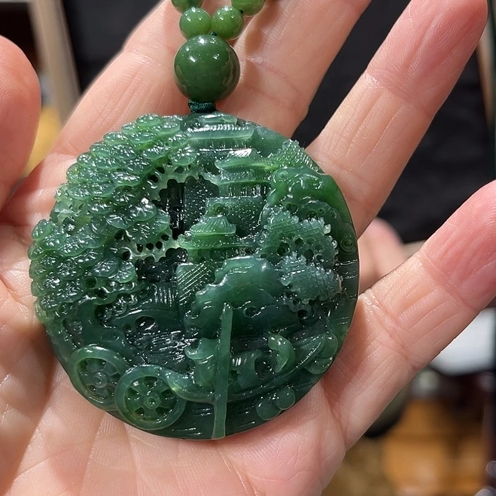 颈饰未镶嵌和田玉