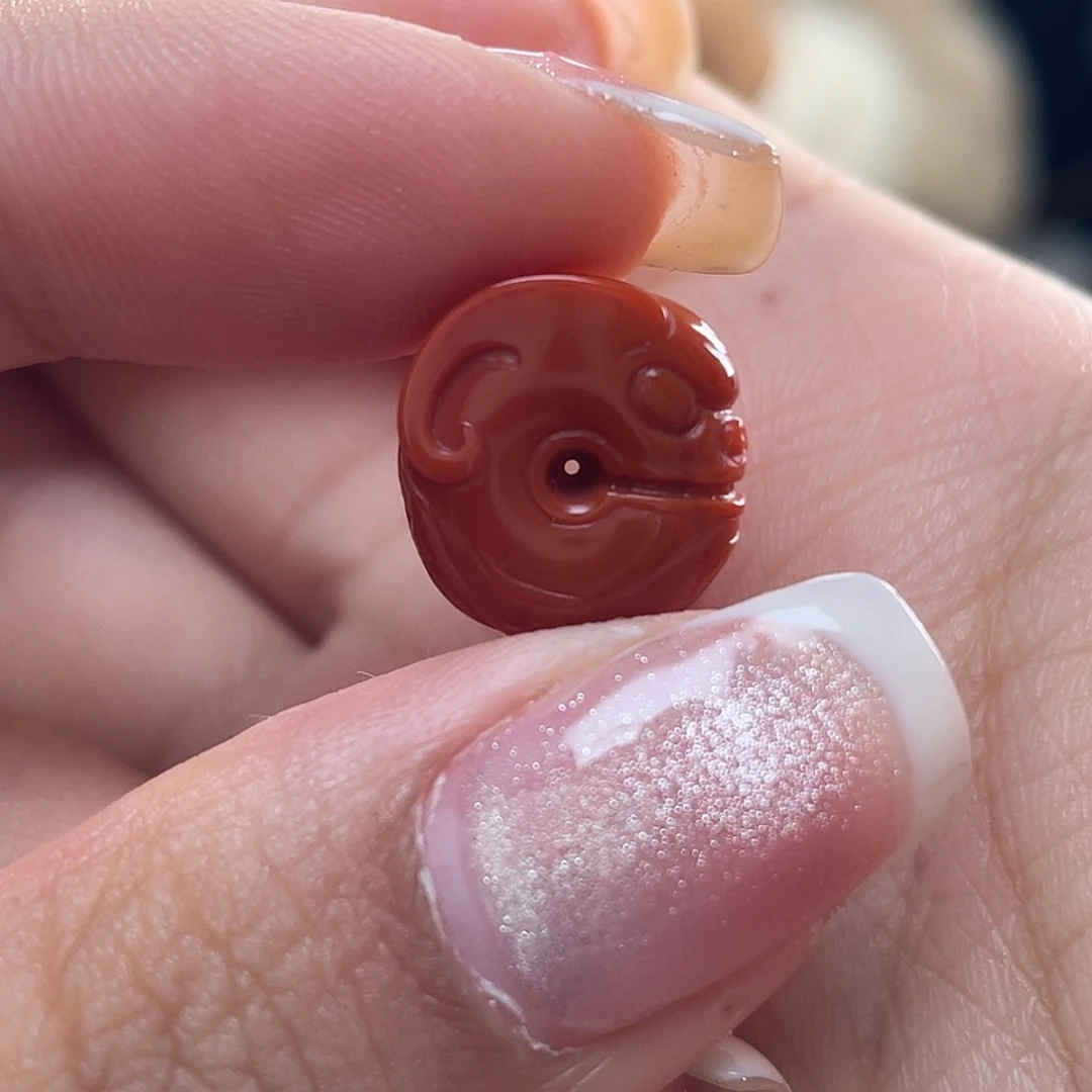 南红玛瑙未镶嵌颈饰