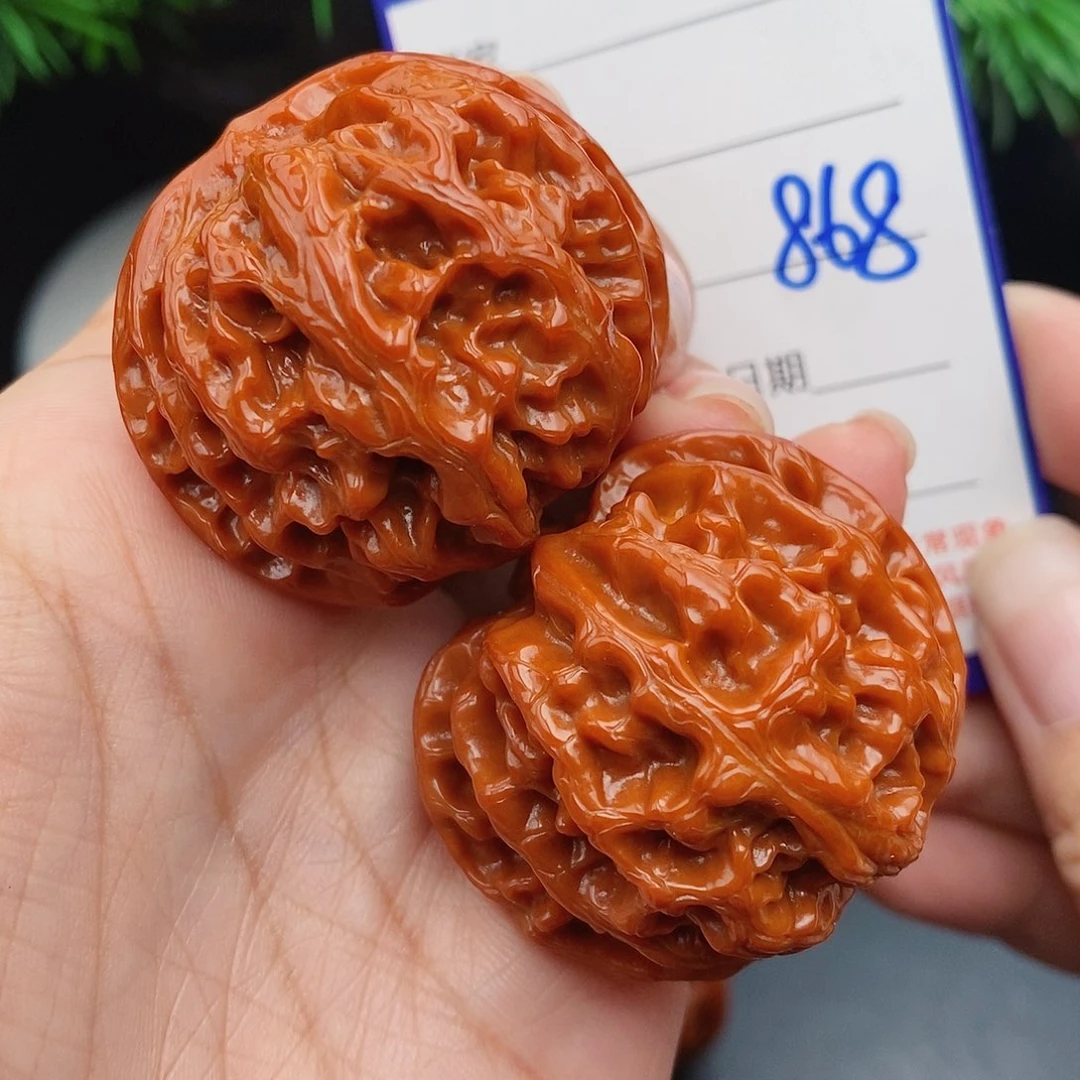 文玩核桃把件41苹果868